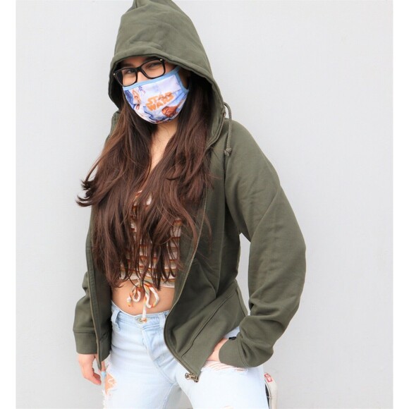 NWT Marc by Marc Jacobs Cotton Sweater Hoodie Army Green S-L $125+ - Picture 1 of 10